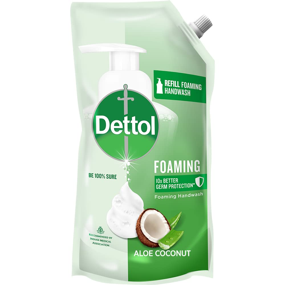DETTOL LIQUID FOAMING ALOE COCONUT HAND WASH 700 ML